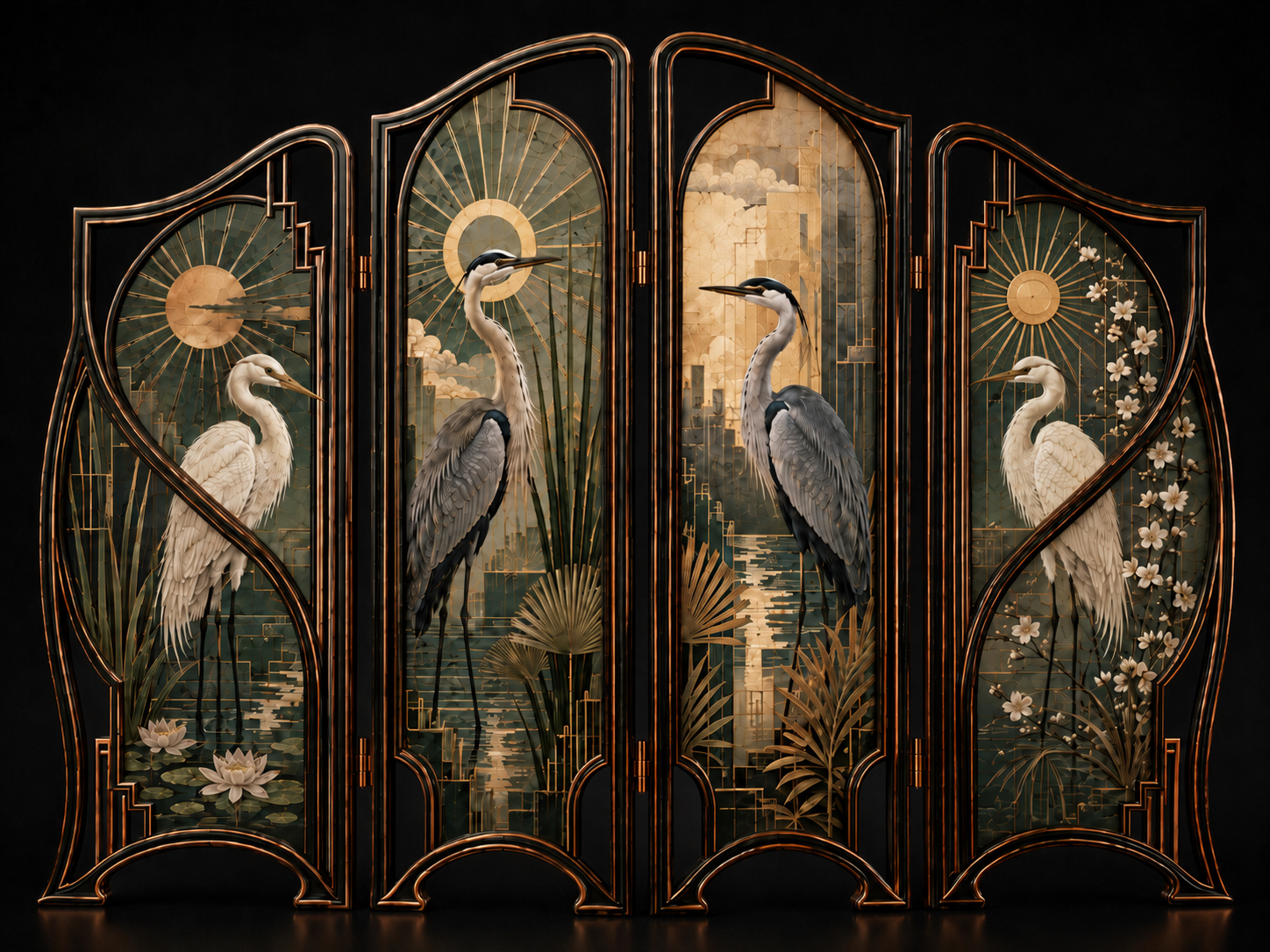 Peinture décorative réalisée par Daniel Trammer
